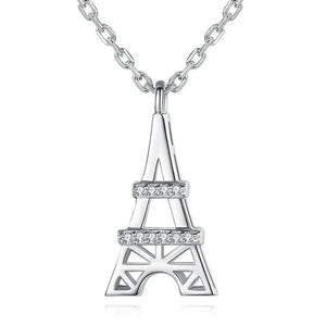 Eiffel Tower Pendant Neckalce for Women Daily Causal Necklace Jewelry Gift