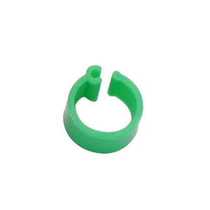 50Pcs Birds Feet Rings Inner Diameter 8mm Width 7mm Plastic Clip Ring Pigeon Dove Quail Foot Ring Farm Animal Carrier