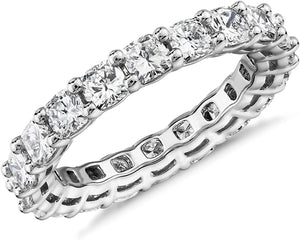 14K Gold Plated Rings with Cubic Zirconia Love - 4Mm Stackable for Women - Gold Rings