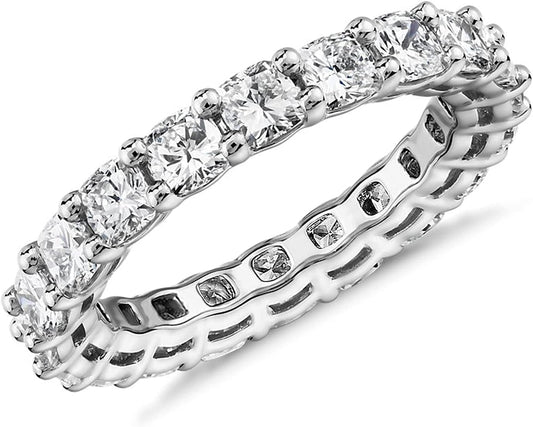 14K Gold Plated Rings with Cubic Zirconia Love - 4Mm Stackable for Women - Gold Rings