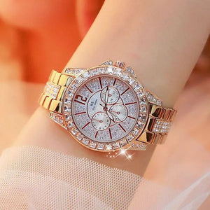 Fashion Women Watches Luxury Brand Watch Bracelet Quartz Diamond Rose Gold Ladies Wrist Watches for Women Wristwatch Montre Femme