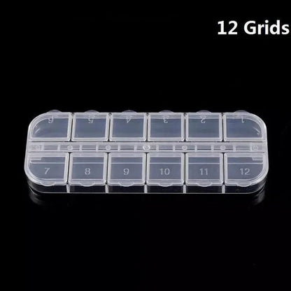 56/48/40/32/12 Diamond Painting Tools Accessories Beads Container Rhinestone Diamond Embroidery Stone Storage Convenience Box - WORLD TIME VISITS