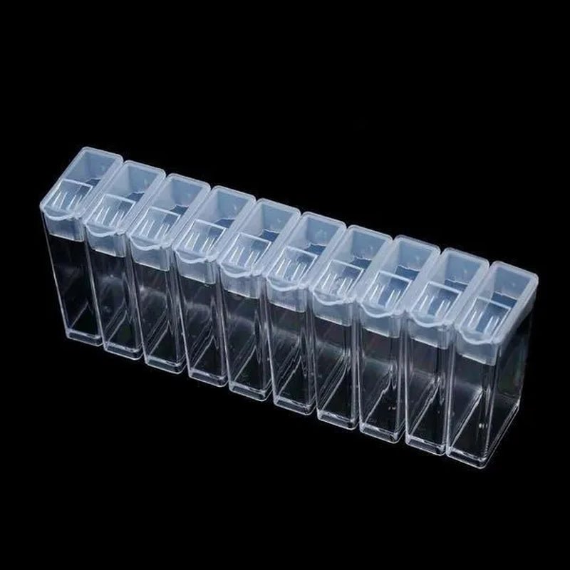 56/48/40/32/12 Diamond Painting Tools Accessories Beads Container Rhinestone Diamond Embroidery Stone Storage Convenience Box - WORLD TIME VISITS