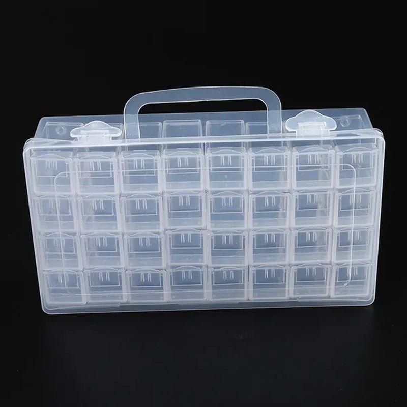 56/48/40/32/12 Diamond Painting Tools Accessories Beads Container Rhinestone Diamond Embroidery Stone Storage Convenience Box - WORLD TIME VISITS