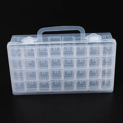 56/48/40/32/12 Diamond Painting Tools Accessories Beads Container Rhinestone Diamond Embroidery Stone Storage Convenience Box - WORLD TIME VISITS