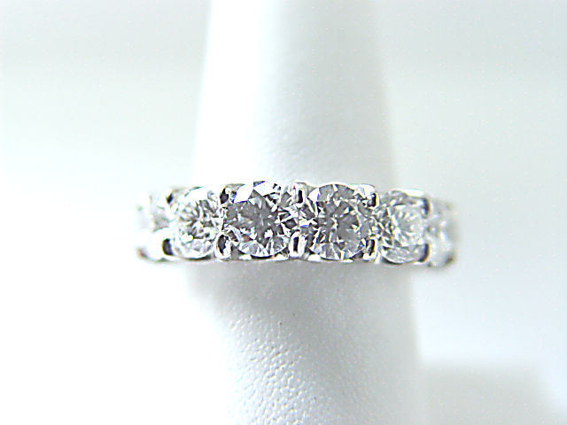 DIAMOND 15 ROUND BR SHAPE ETERNITY BAND COMMON PRONG U BASKET DIAMOND BAND