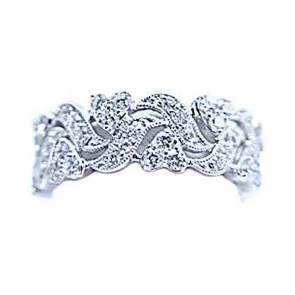 DIAMOND 66 ROUND BRILLIANT SHAPE DIAMOND BAND DIAMOND WEDDING BAND DIAMOND BAND