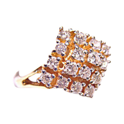 .85 CT 16 STONE 5 POINTERS ROUND BRILLIANT CUT TOP SET