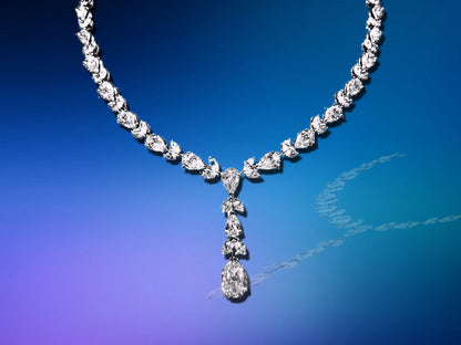 STYLISH GIA CERTIFIED PEAR BRILLIANT DIAMOND EXACTLY 5.00 CT REST OF DIAMOND