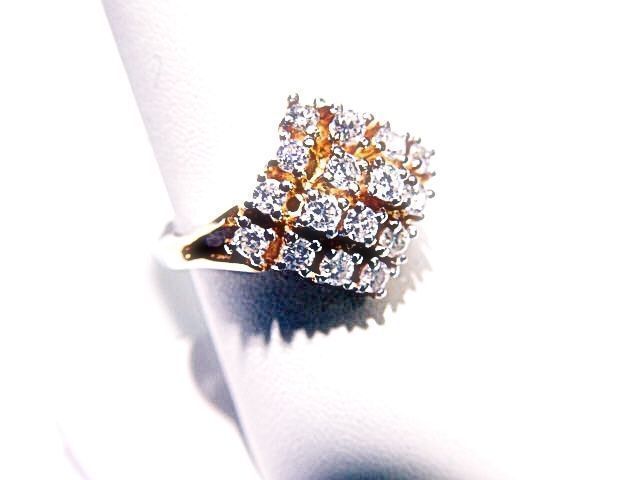 .85 CT 16 STONE 5 POINTERS ROUND BRILLIANT CUT TOP SET