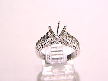 ANTIQUE STYLE SETTING 10 ROUND BRILLIANT SET DIAMOND