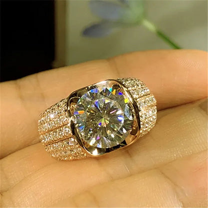 Fashion Women Wedding Ring Beautiful Bride Engagement Party Gifts