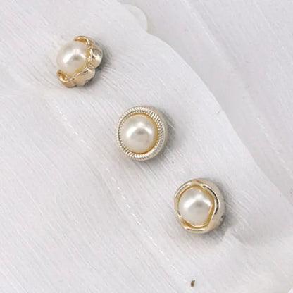 100/30/10Pcs Cute Practical Anti-Glare Brooch Dress Neckline Pearl Pin Clothes Fixed Brooch Women Girl Fashion Jewelry Accessories - WORLD TIME VISITS