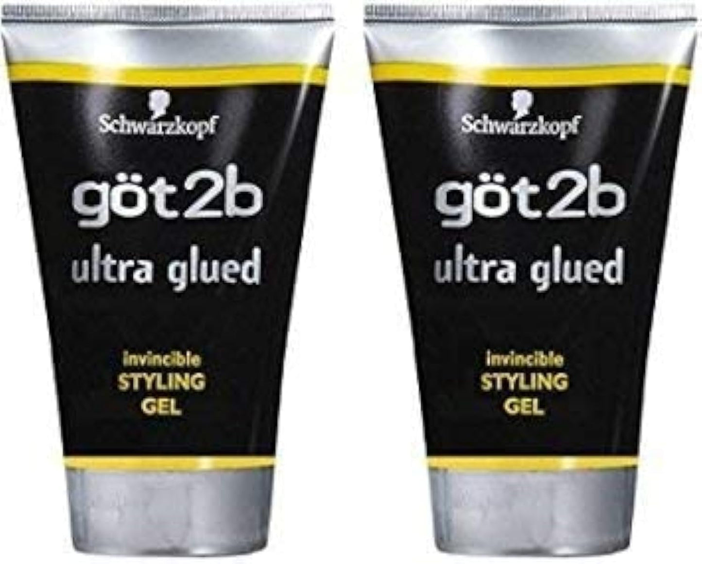 Got 2B Ultra Glued Invincible Styling Gel, 1.25 Ounce (2 Pack)