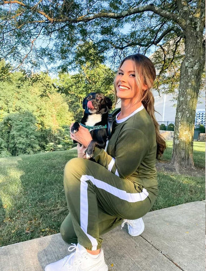 Sweatsuit for Women 2 Piece Outfits for Womens Crewneck Sweatshirts Pullover