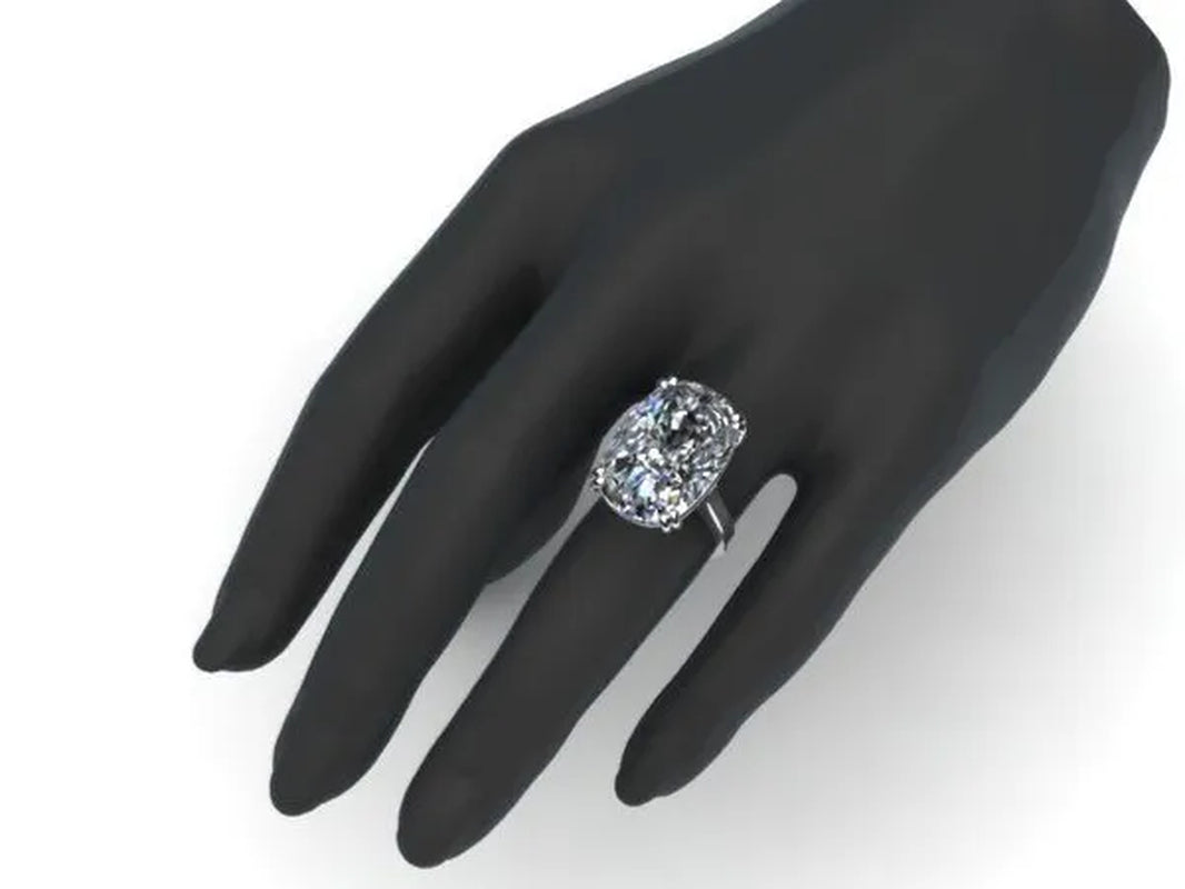 Noble Jewelry Fashion Brown White Sapphire Wedding Ring Size 6-10