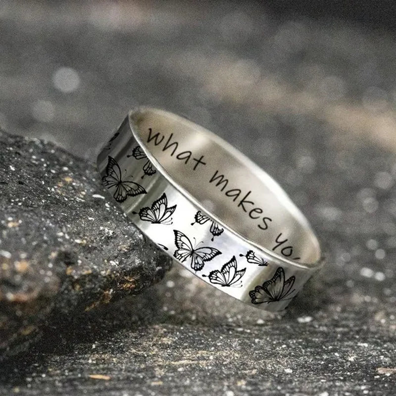 New 925 Sterling Silver Jewelry Ring Creativebutterfly Wedding Band Design Women Hot Selling Rings