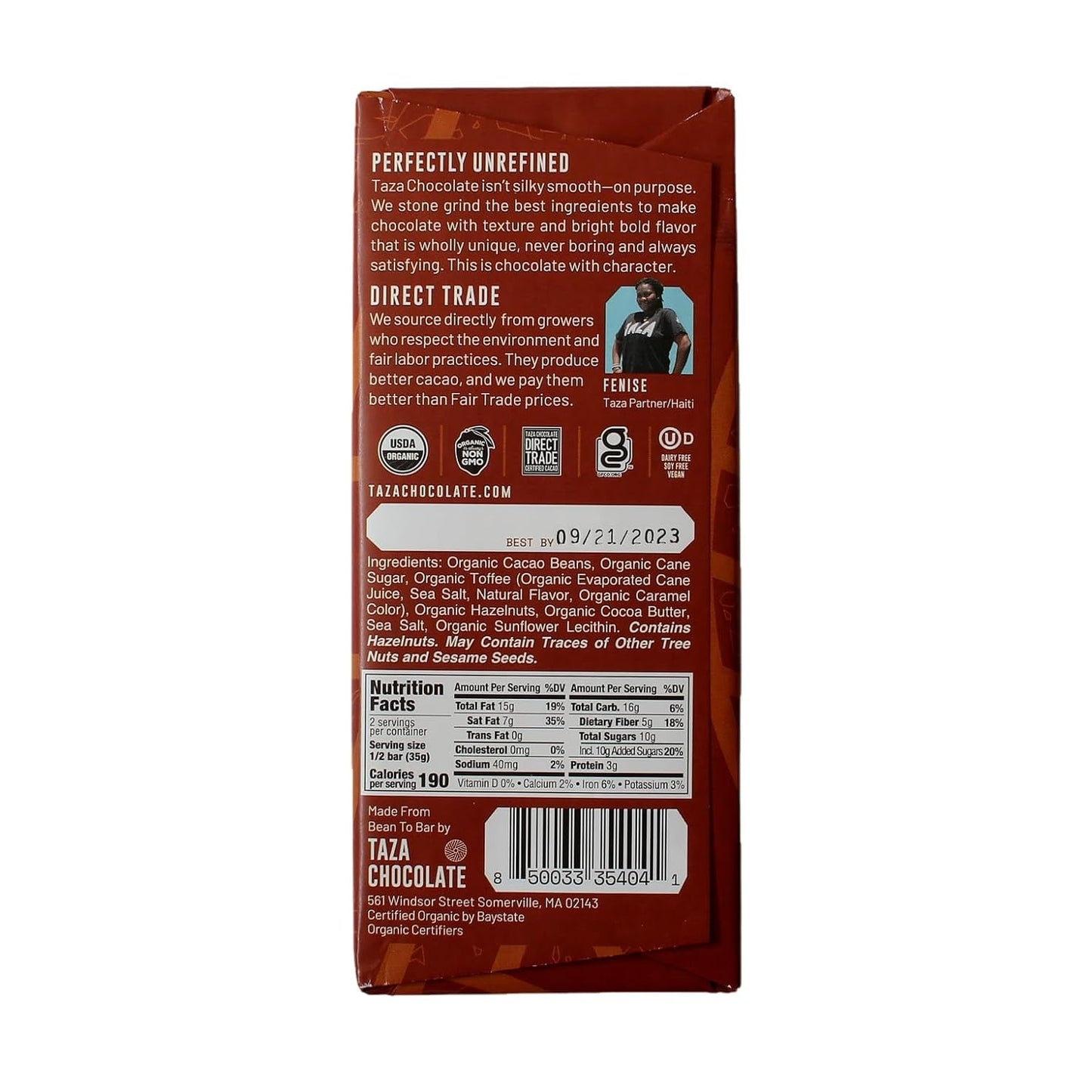 Organic Seriously Good Dark Chocolate Bar Variety Pack Bundle, 2.5 Oz (4 Count), Vegan