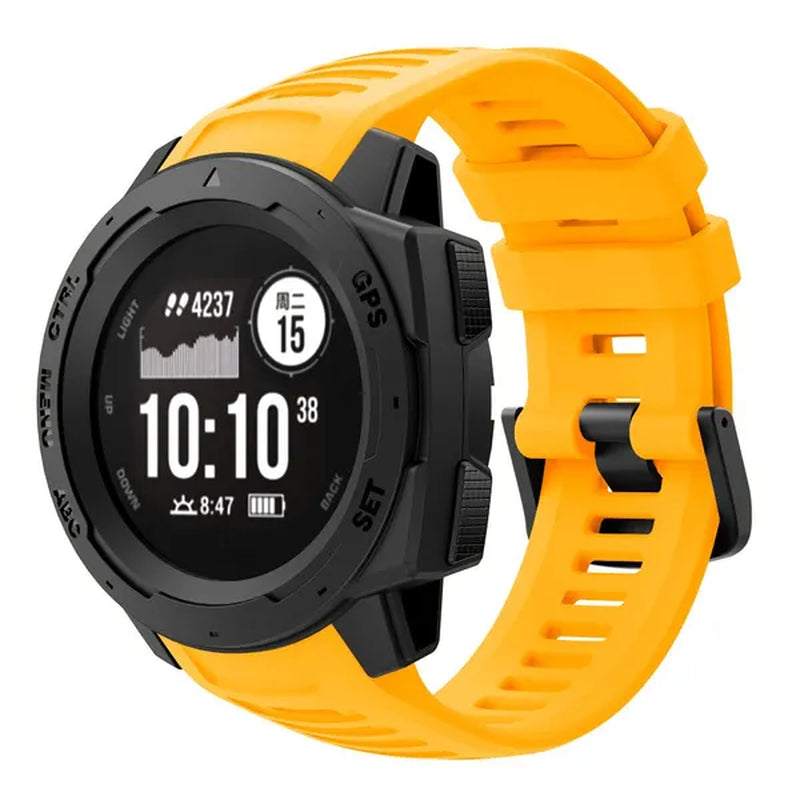 Garmin Instinct Watch Band 22mm Silicone Strap, Used for Smart Watch Replacement Wristband, Garmin Instinct Color Bracelet
