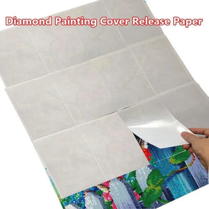 New 5D DIY Diamond Painting Tools Accessories Release Paper Diamond Painting Cover Replacement Anti-Dirty Protection