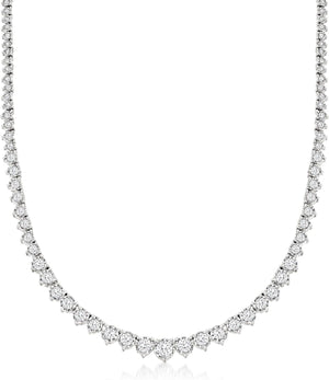 Diamond Tennis Necklace I-J Color / I2-I3 Clarity
