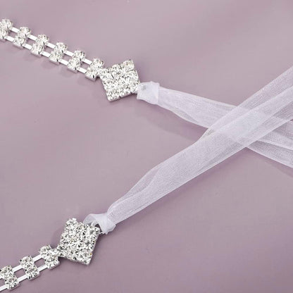 Rhinestones Sexy Shoulder Bra Body Chain Fringe Tassels Body Jewelry Wedding Arm Chain Summer Beach Bikini Shoulder Harness for Women Brides