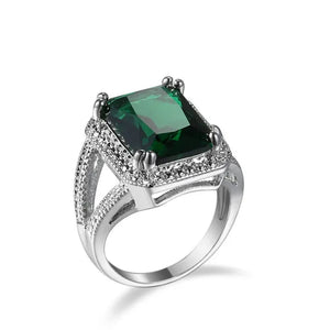 925 ring rings for women New Model Fashion Jewelry Zircon Square Rings Wedding Jewelry Engagement Diamond Rings
