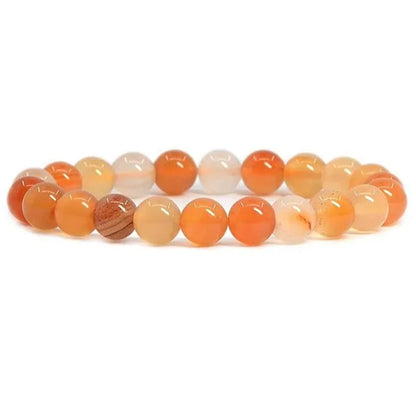 6mm 8mm Natural Stone Chakra Beaded Charm Bracelets Tiger Eye Amethyst Lapis Lazuli Healing Beads Bracelet Women Yoga Jewelry