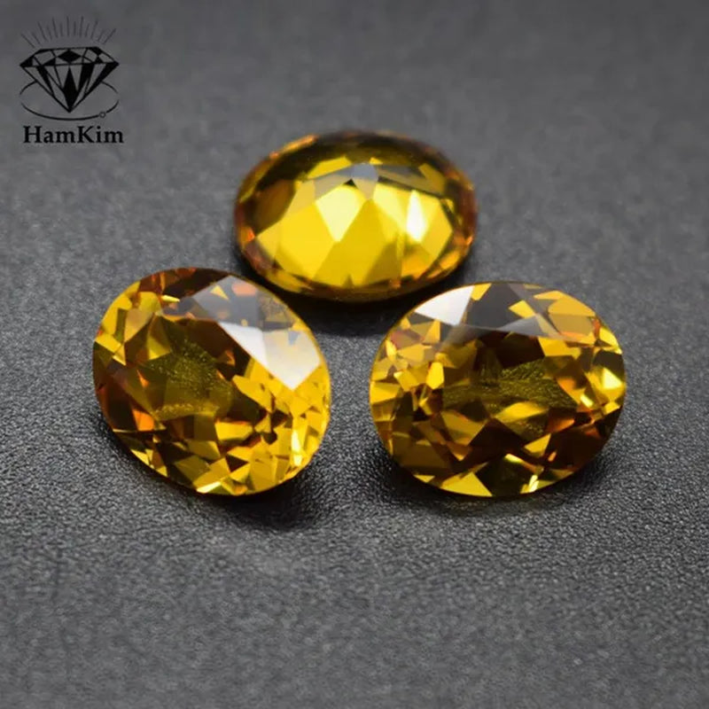 Natural Unheated AAAA 5.50 Cts AAAAA Gemstone Yellow Sapphire 9x11mm Oval Cut Gem Sri-Lanka VVS Loose Gemstone Jewelry