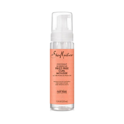 Coconut & Hibiscus Frizz-Free Curl Mousse - 7.5 Fl Oz,7.5 Oz (290612 )