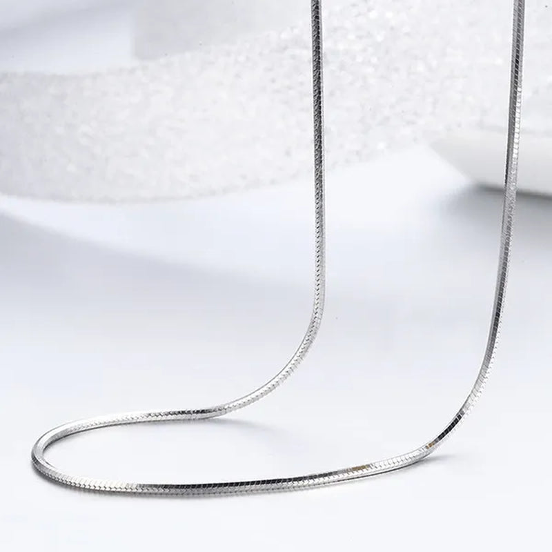 Women's Jewelry 16-inch-30-inch Single-layer Necklace Popular Style Snake Chain Metal Chain Necklace Girl Party Gift
