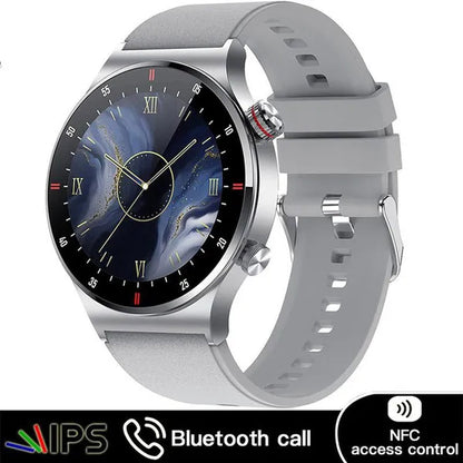 LIGE Bluetooth Call Smart Watch Men HD Screen Sports Bracelet Waterproof ECG Health Monitor Men SmartWatch For Uhren