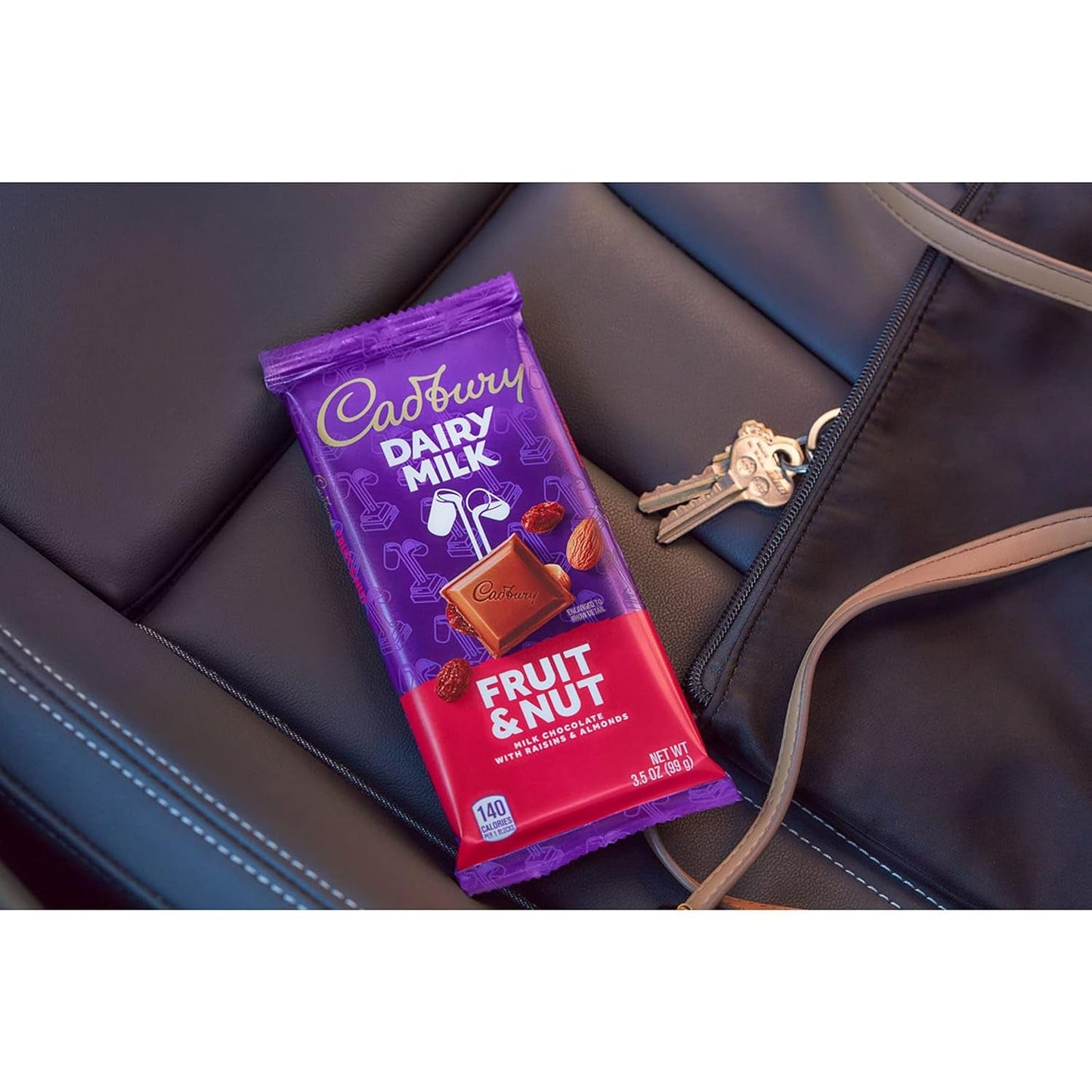 DAIRY MILK Fruit & Nut Milk Chocolate Candy Bar, 3.5 Oz