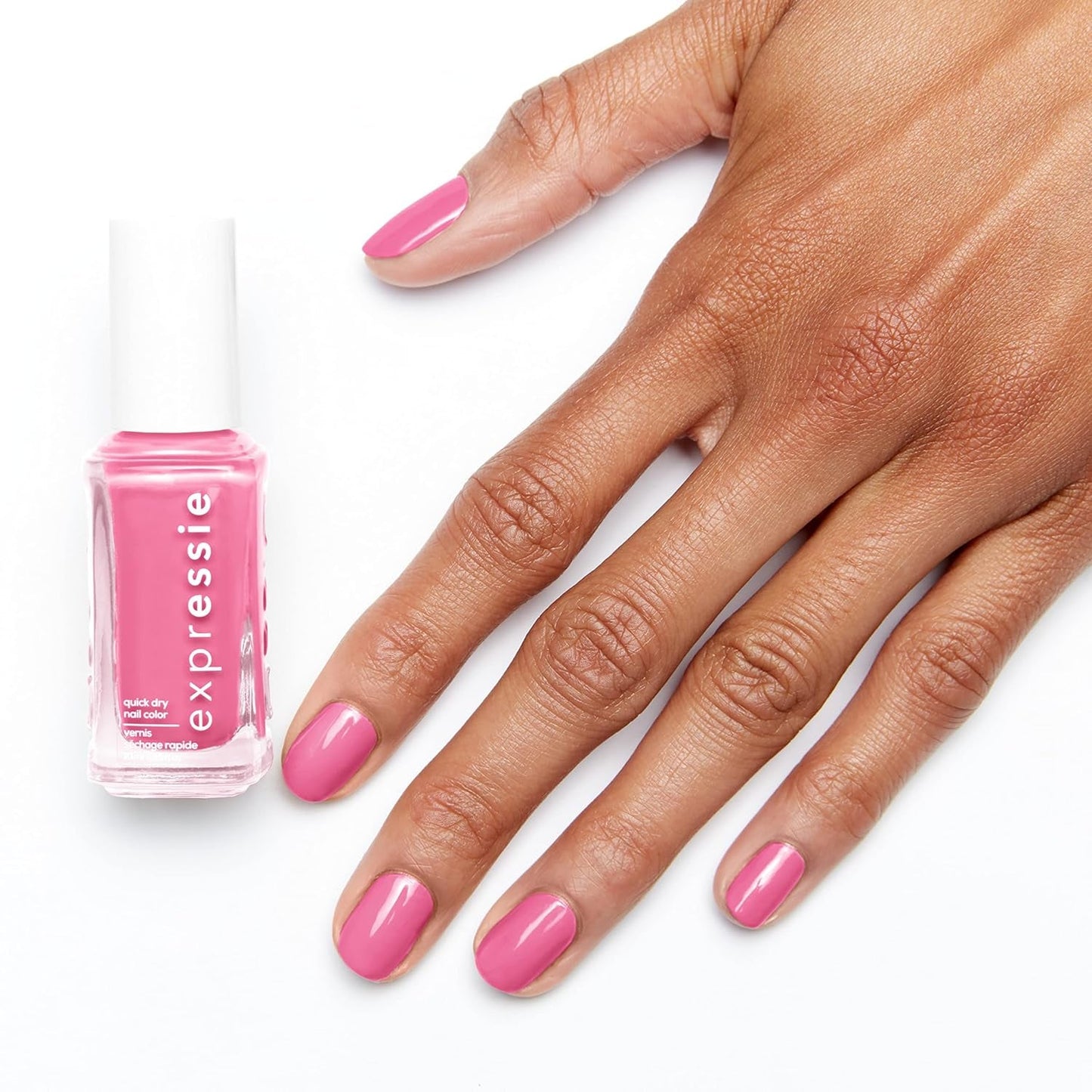 Expr Quick Dry Polish, Vegan Formula, Bubblegum Pink, Makin' Moves, 0.33 Fl Oz