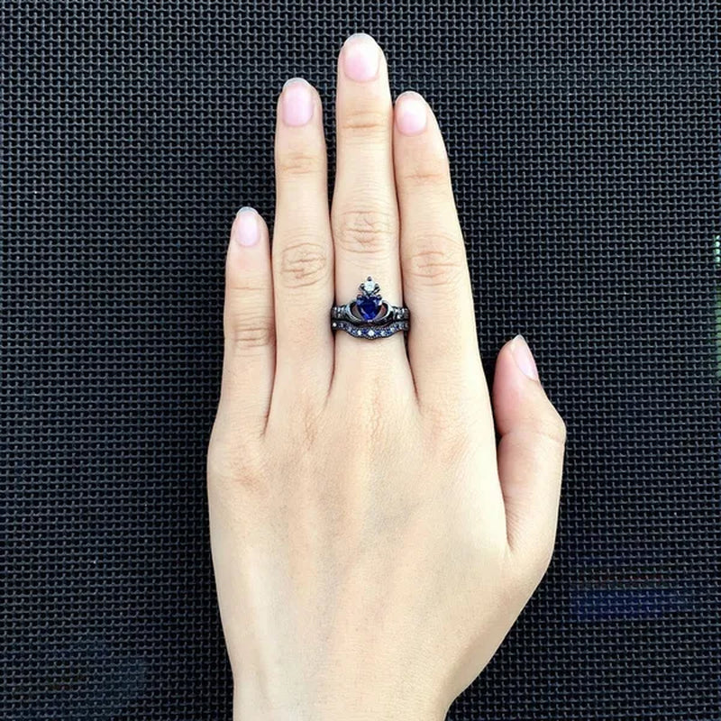 1Pcs Luxury Couple Rings Natural Gemstones rings Promise Rings 925 Sterling Silver Rings for Women Stainless Steel Rings for Men Romantic Mens Ring Wedding Engagement Ring Fine Jewelry Accessories