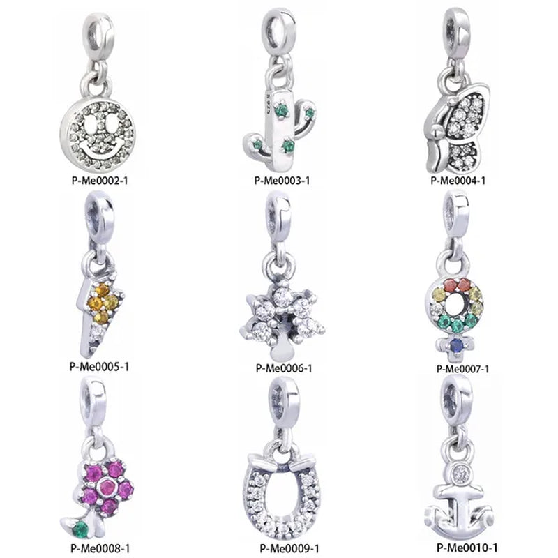 925 Sterling Silver Me Collection Dangle Charm For Me Link Bracelet