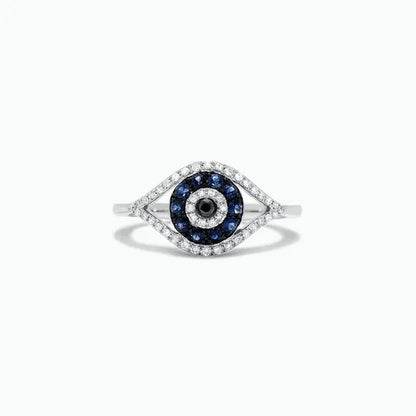 New Fashion Devil's Eye Finger Ring Luxury Diamond Evil Eye Lucky Ring for Women Jewelry Gift