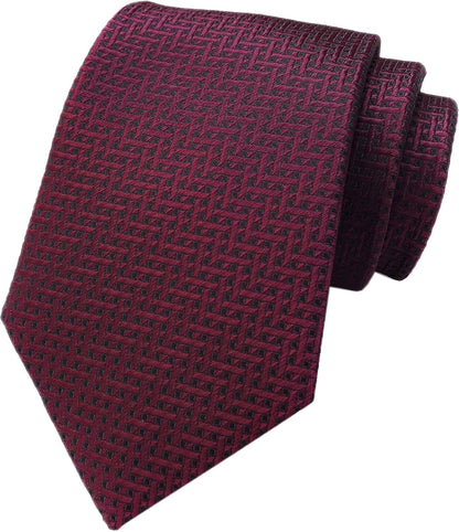 Men'S Stripe Plaid Ties Floral Pattern Business Formal Designer Wedding Neckties