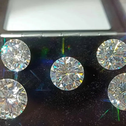 Excellent Moissanite Diamond Loose Gemstones Best G-H Color Undefined Cut Gem Stone For Jewelry Diamond Ring