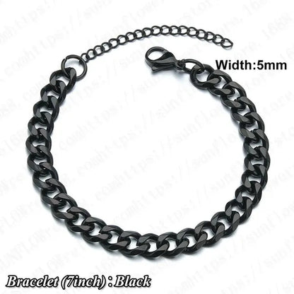 Fashion Men 24K Gold / 925 Silver Plated Solid Stainless Steel Bracelet Iced DIAMOND Link Chain Bracelet 7/8 Inch