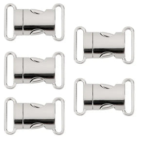 5pcs 20mm Metal Side Release Buckles For Paracord Survival Bracelets