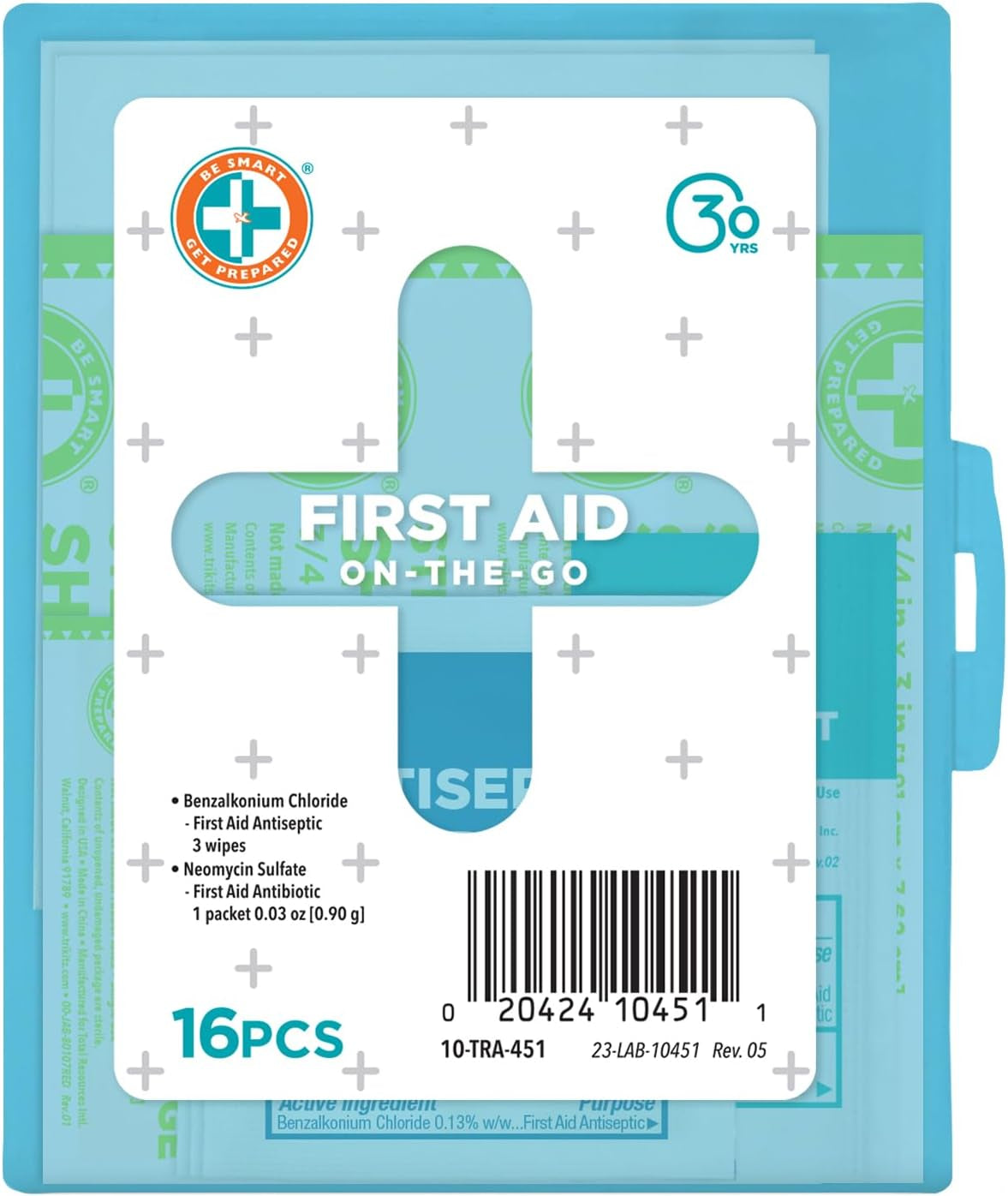 Compact First Aid Kit, FSA/ HSA Eligible (Packaging May Vary)