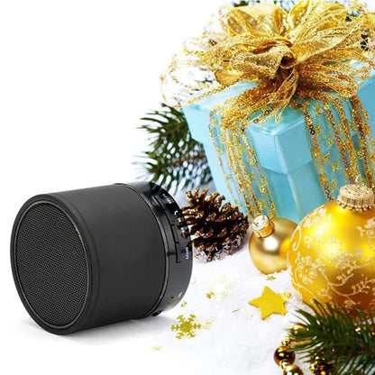 Betron Wireless Portable Travel Bluetooth Speaker Supper Bass BOOM BOX W/ LED Flash Light（Black）
