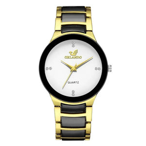 High Quality Men Stainless Steel Quartz Watch Relogio Masculino Male Fashion Casual Business Wristwatch Clock