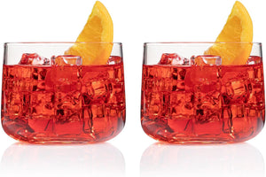 the Perfect Negroni 11-Ounce Original Italian Cocktail Glass, 2-Piece Set (Gift Box Collection)