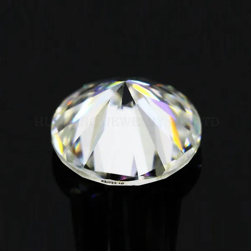 Moissanite 0.5 Carat D Color Round Brilliant 5.0mm Loose Moissanite Stone VVS1 Excellent Cut DIY for jewelry making