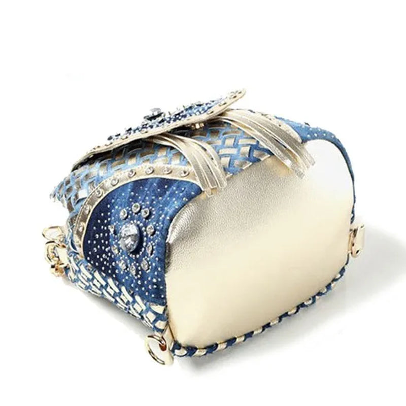 Fashion Multifuction Handbag Backpack Designer Shoulder Bag Diamond Tassel Women Mini Shoulder Bags Ladies Tote Bag
