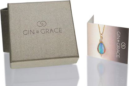 10K Yellow Gold Genuine Blue Sapphire Ring with Diamonds for Women | Ethically, Authentically & Organically Sourced (Round-Cut) Shaped Sapphire Jewelry for Her | Sapphire Ring for Women