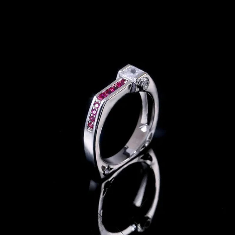 Elegant Creative Simple Women Fashion Zircon Jewelry Zircon Ring Ms. Engagement Wedding Ring Halloween Gift Anniversary Gift Jewelry Size US5-11 - WORLD TIME VISITS