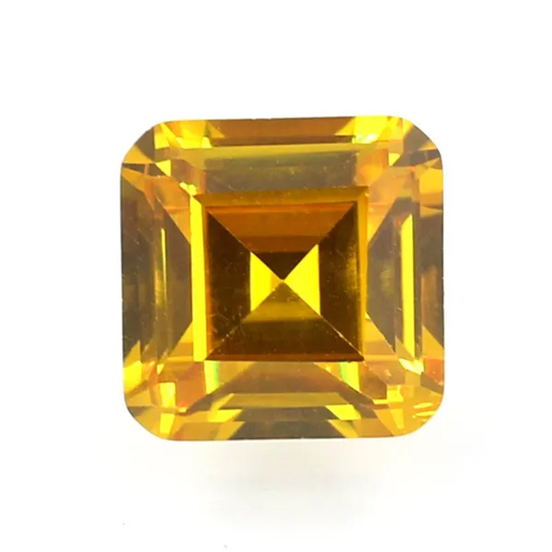 8.0Ct Loose Gem Jewelry Cubic Zirconia Stone Jewelry Making Gemstone AAAA Grade VVS Size 10Mm/1Pcs - WORLD TIME VISITS